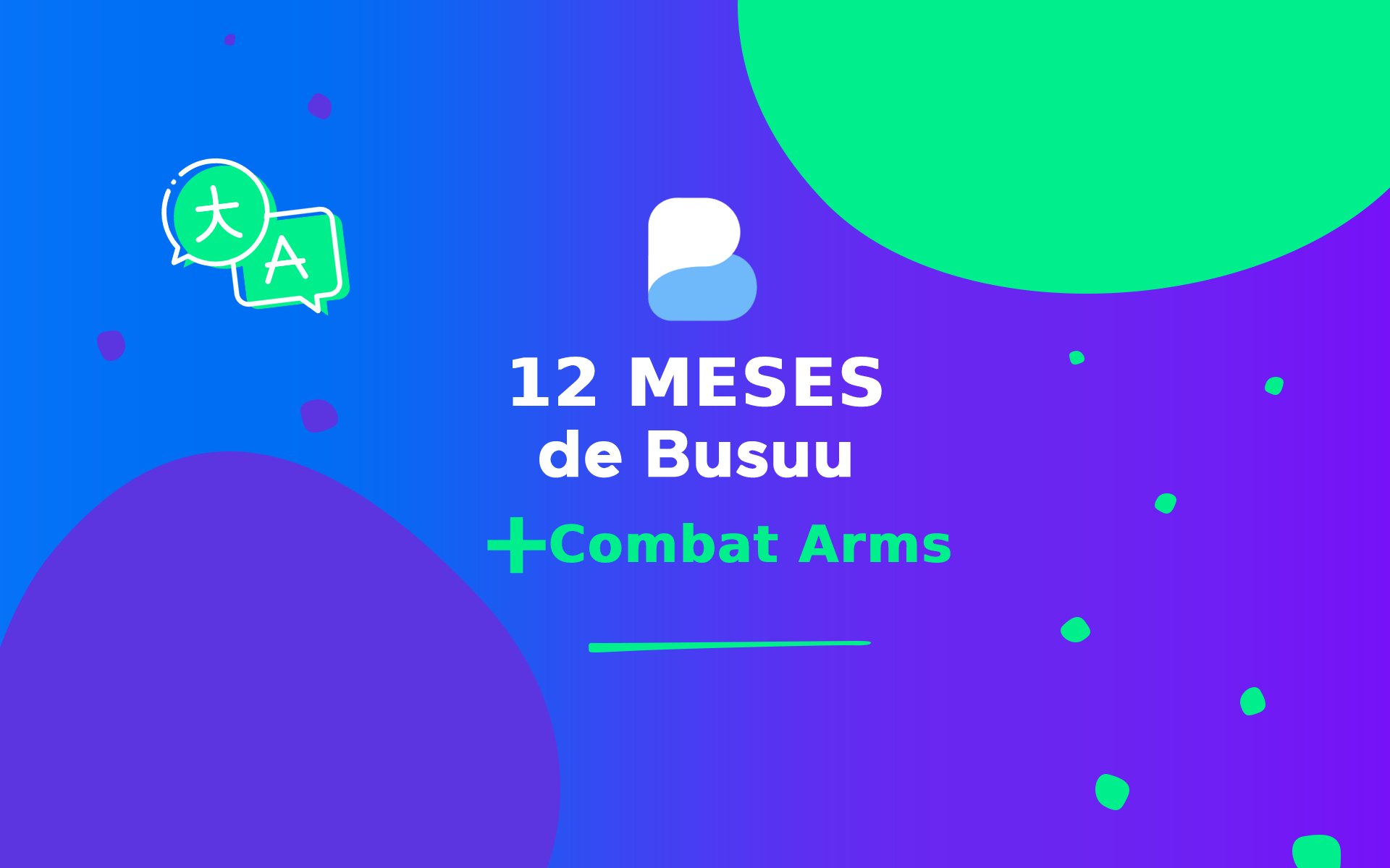 Imagem do produto Busuu – 12 Meses de Assinatura + Combat Arms